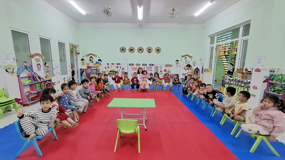 TRƯỜNG MẪU GIÁO SƠN CA PHỐI HỢP TRẠM Y TẾ XÃ TẨY GIUN ĐỢT 2 CHO TRẺ NĂM 2025