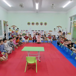 TRƯỜNG MẪU GIÁO SƠN CA PHỐI HỢP TRẠM Y TẾ XÃ TẨY GIUN ĐỢT 2 CHO TRẺ NĂM 2025